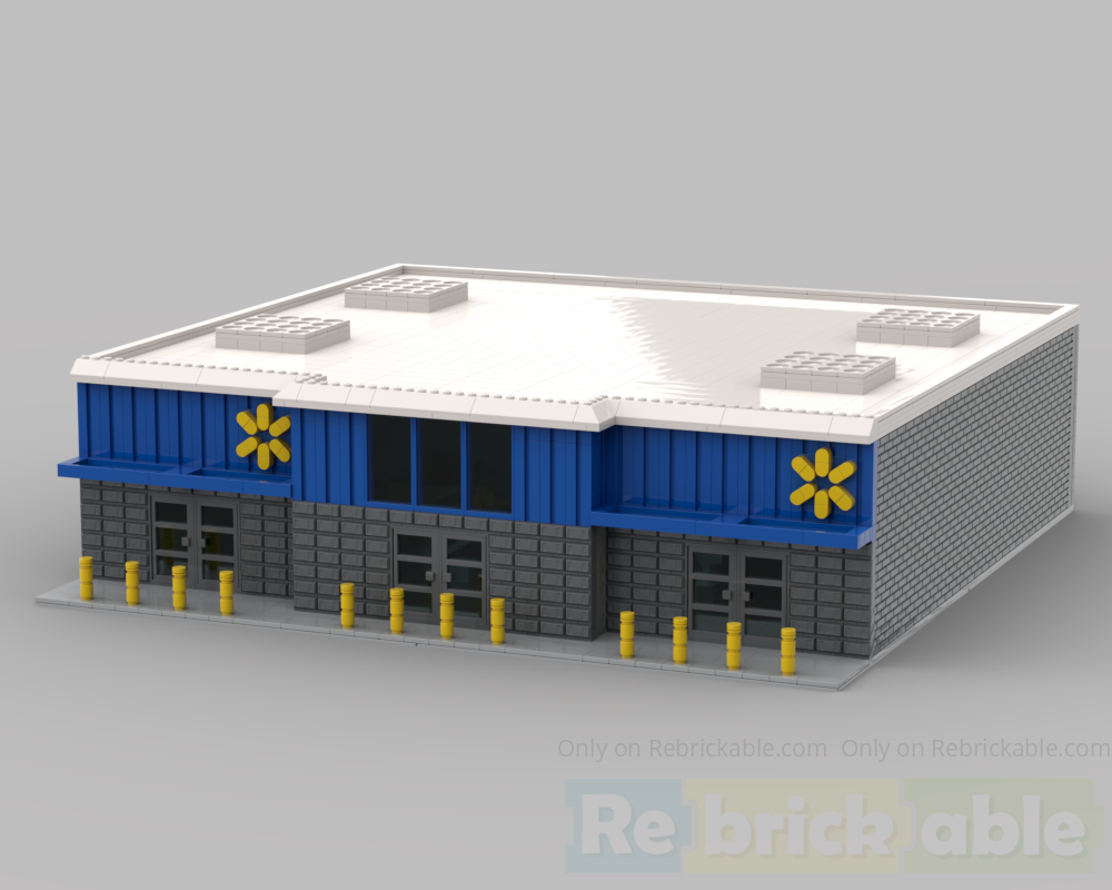 Lego Walmart Grocery Store