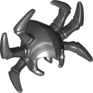 Lego Helmet / Headdress 6 Spider Legs / Black
