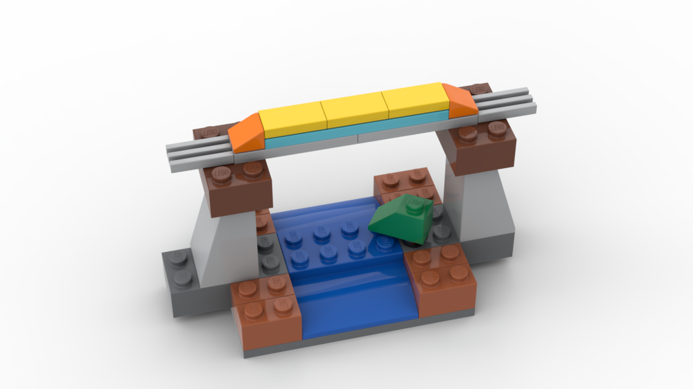 Lego 10696 Train on Viaduct