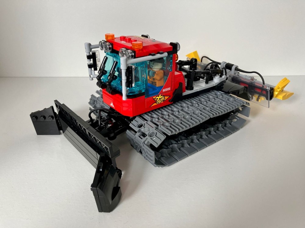 Lego 60222 Snowgroomer - Modification with functions