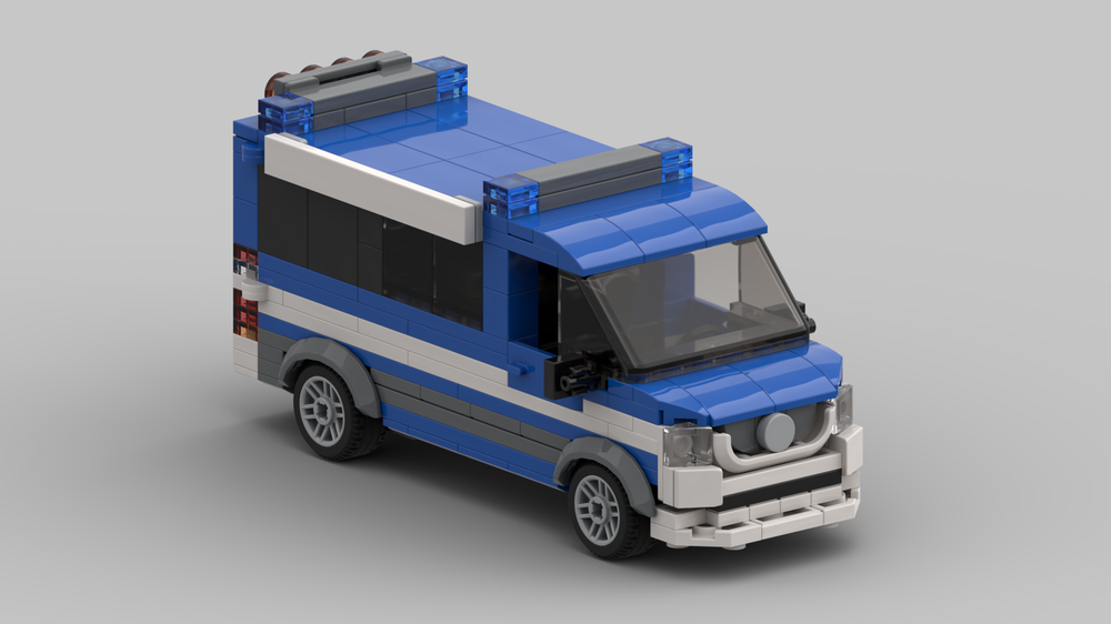 Lego Mercedes Sprinter THW ELW