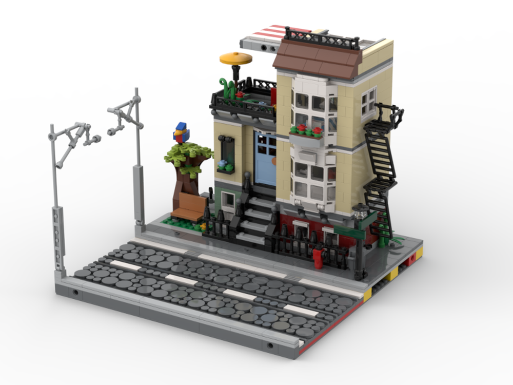 Lego Little Modulars Module 3 Town House