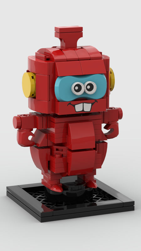 Lego NONO THE SMALL ROBOT Mini Brickheadz FUN VERSION