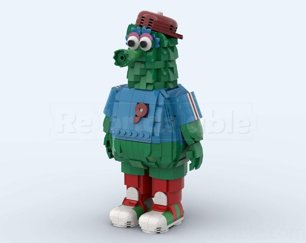 Lego Phillie Phanatic - Philadelphia Phillies Mascot