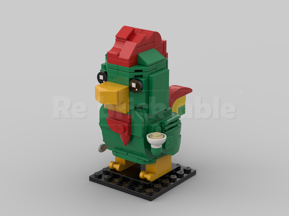 Lego Cornelius Rooster Brickheadz (Corn Flakes)