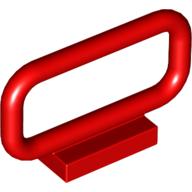 Lego Bar 1 x 4 x 2 / Red