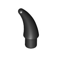 Lego Animal Body Part, Barb / Claw / Tooth / Talon / Horn, Small / Black
