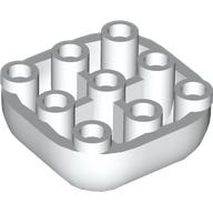 Lego Brick Round, Curved Inverted 3 x 3