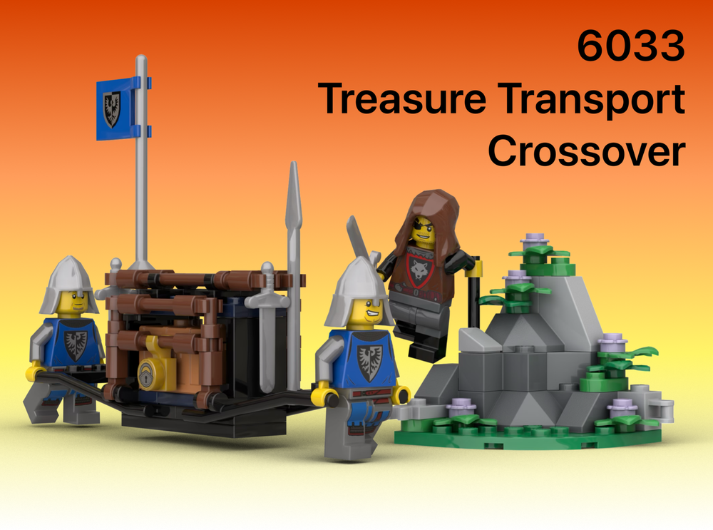 Lego 6033 Treasure Transport Crossover