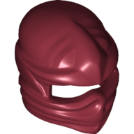 Lego Wrap with Forehead Ridge / Dark Red