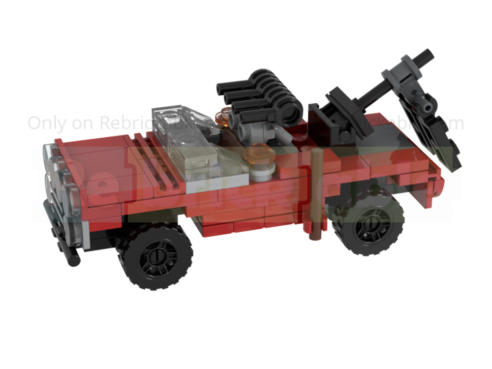 Lego Mini Road Warrior Mad Max Snake Truck
