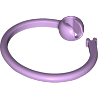Lego Attachment Ring (DOTS) / Lavender