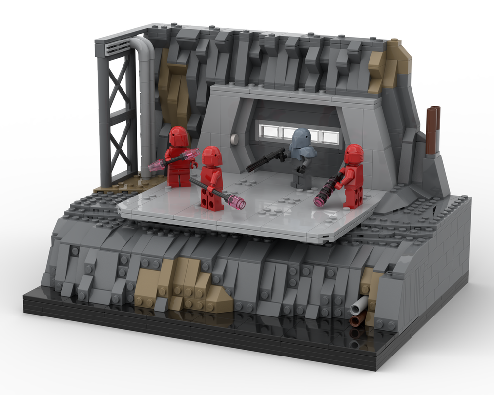 Lego Ambush on Mandalore Paz Vizsla's Final Stand