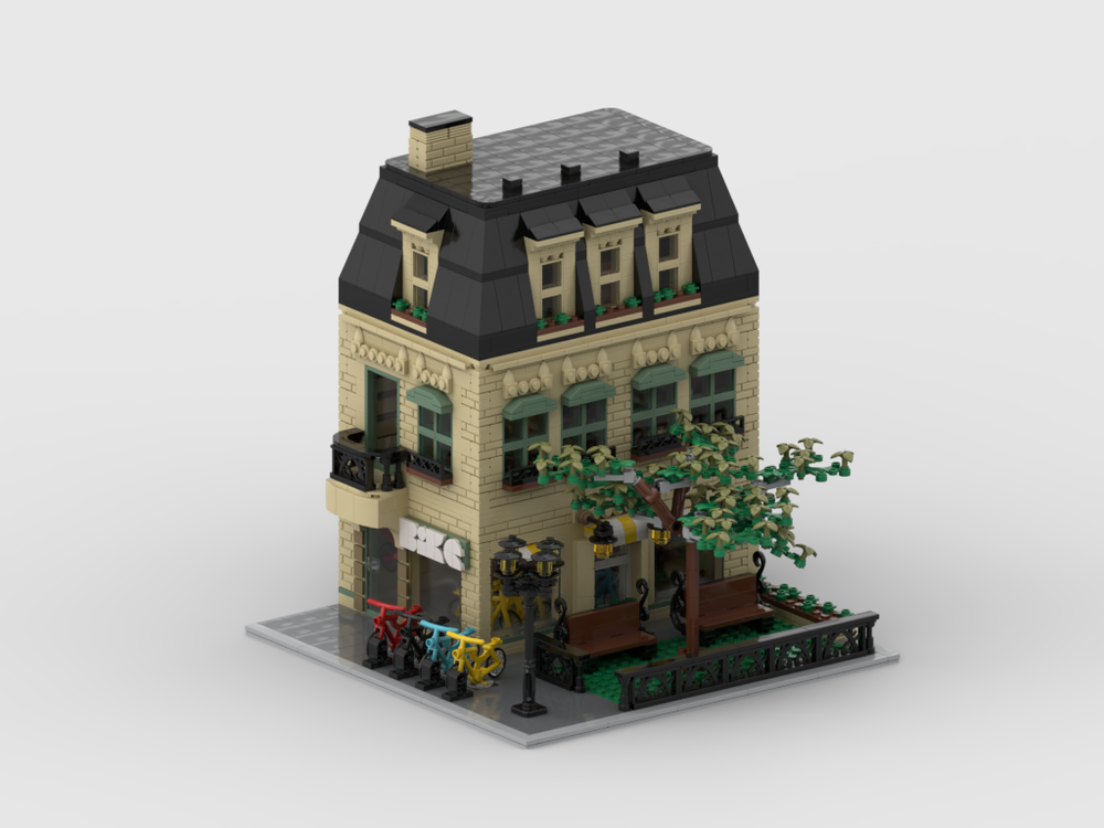 Lego Modular Bicycle Shop