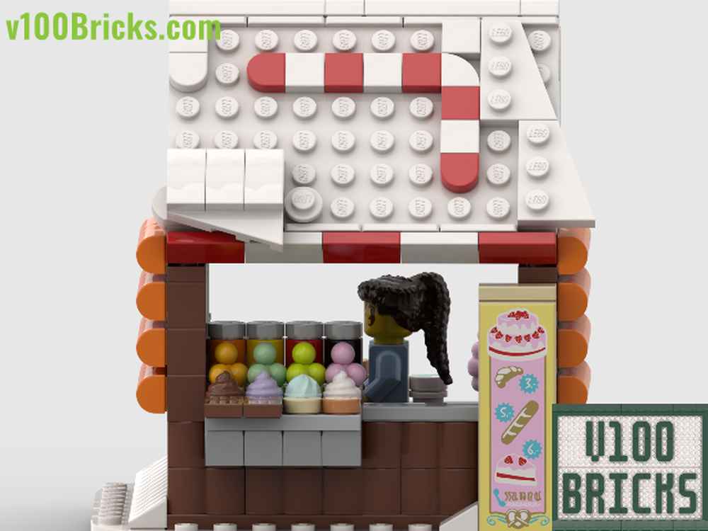 Lego Winter Village Sweet Stand