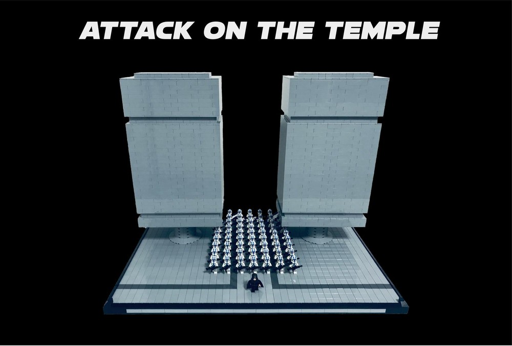 Lego Attack on the Temple