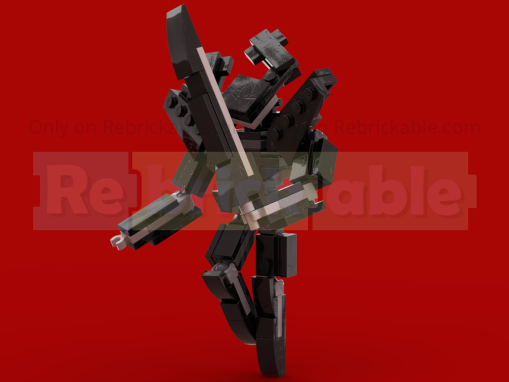 LEGO Deltarune – Roaring Knight MOC Instructions