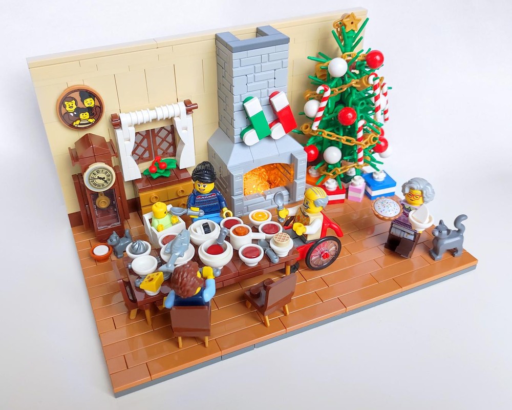 Lego Christmas Eve Dinner