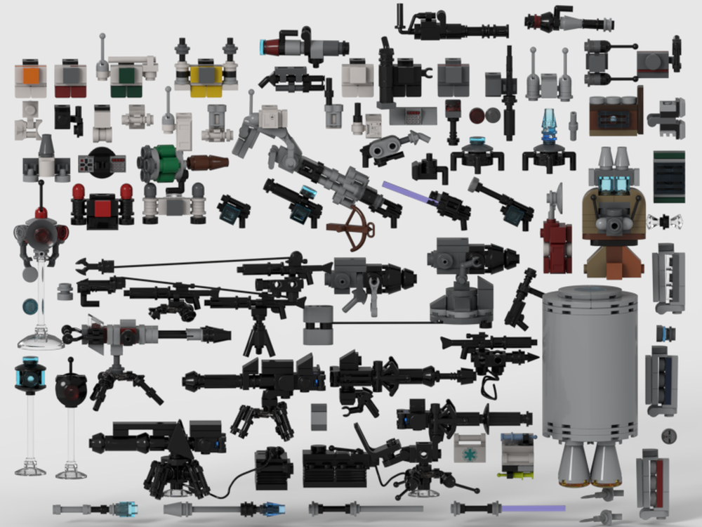 Lego Clone Weapon Drop #2 (Republic Commando Edition)