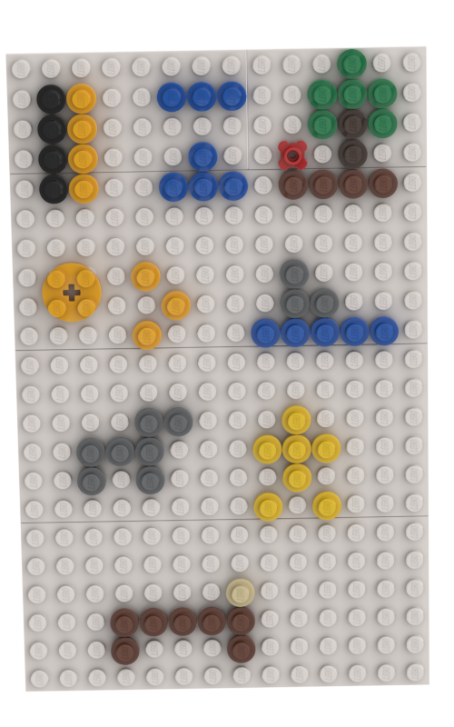Lego Creation: Inset for Bible