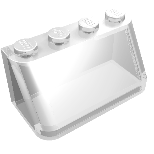 Lego Windscreen 2 x 4 x 1 2/3