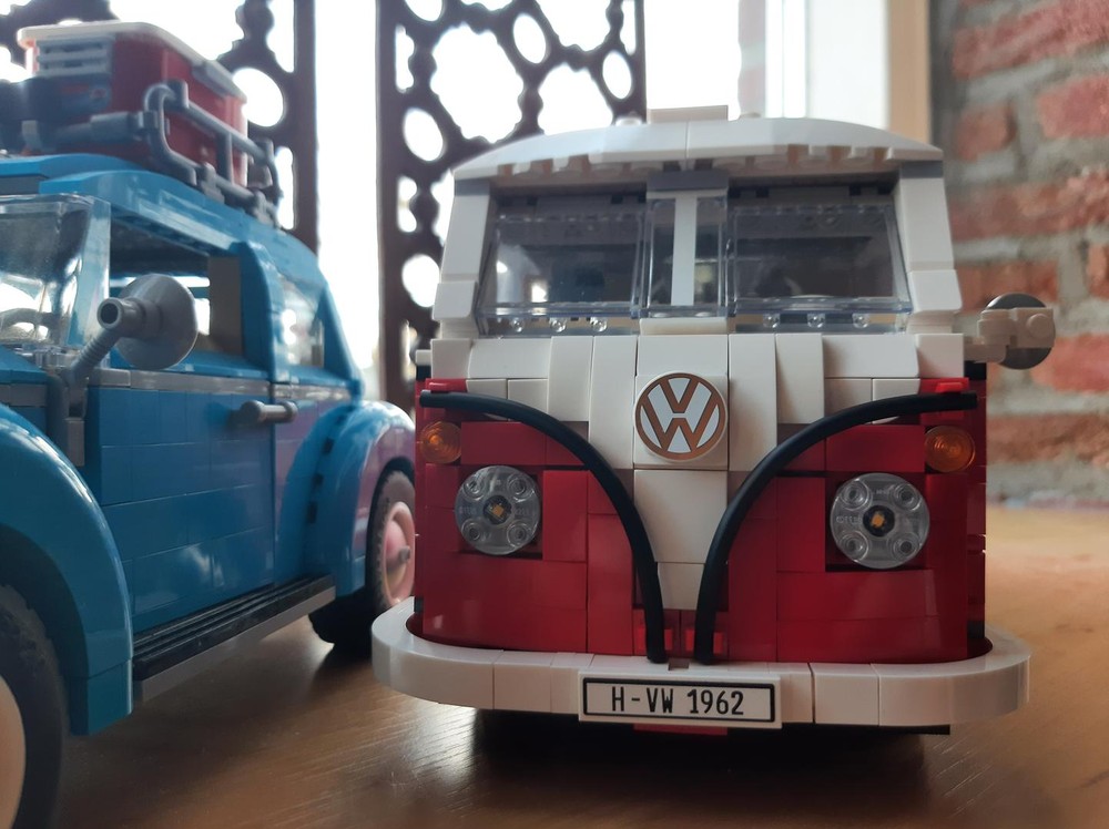 Lego 10220 VW T1 Camper van Front Panel Mod
