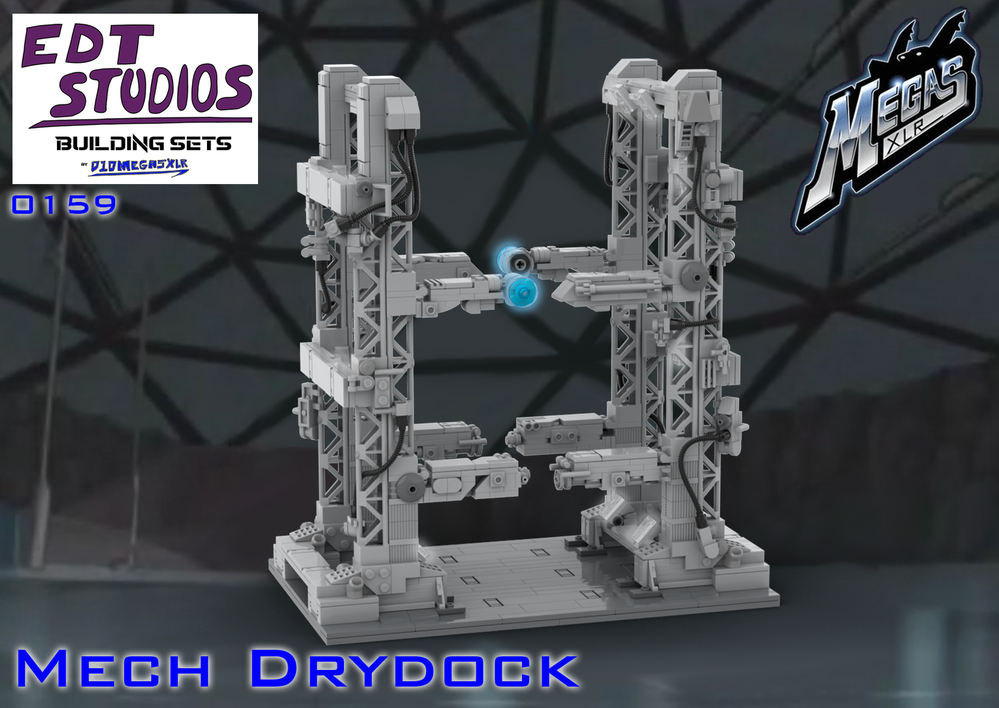 Lego Mech Drydock