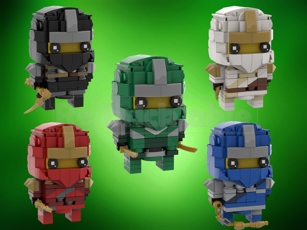 Lego Ninjago Brickheadz BUNDLE