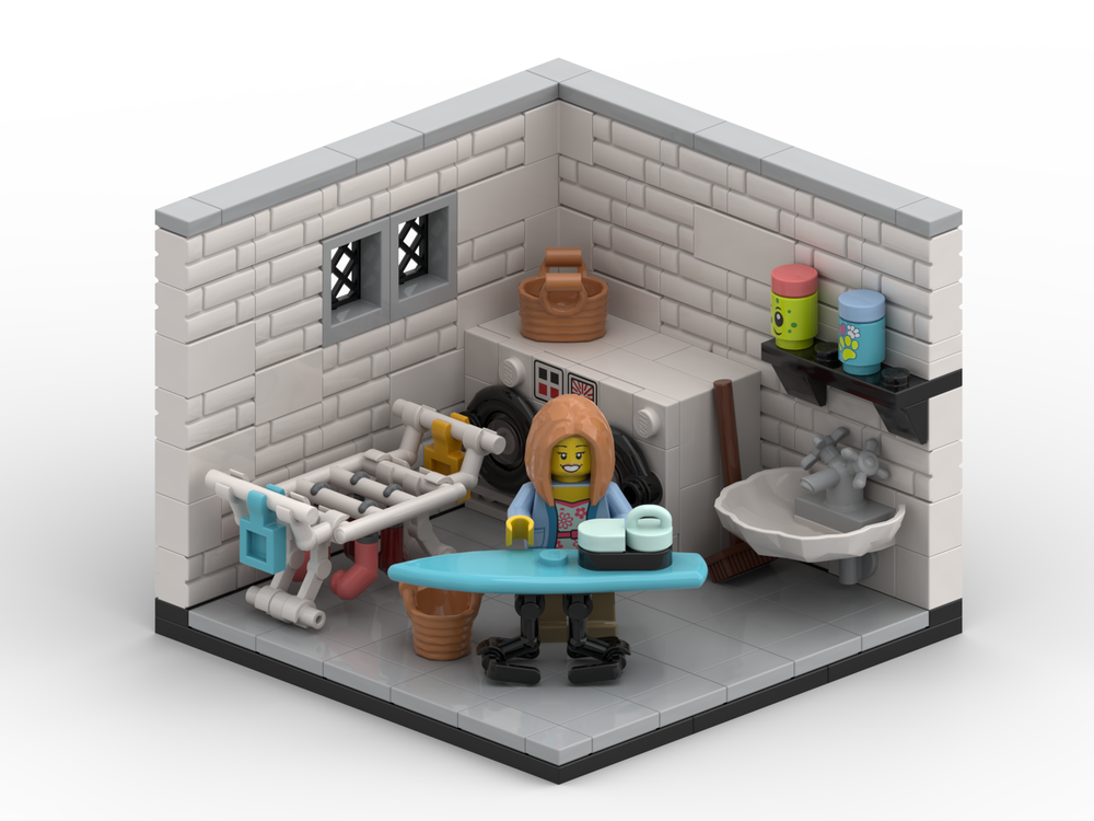 Lego Laundry Room