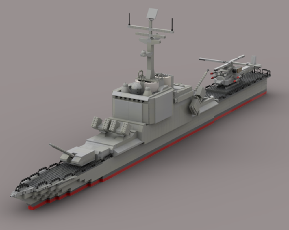 Lego destroyer