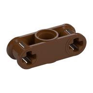 Lego Technic Axle and Pin Connector Perpendicular 3L with Centre Pin Hole / Reddish Brown