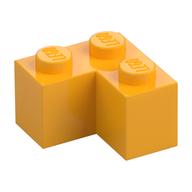 Lego Brick 2 x 2 Corner / Bright Light Orange