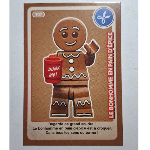 Lego Trading Card for Set TRADINGCARD-12, #107 Print / [No Color/Any Color]