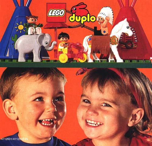 Lego 1998 Medium Duplo International (4112601/4112602-IN)