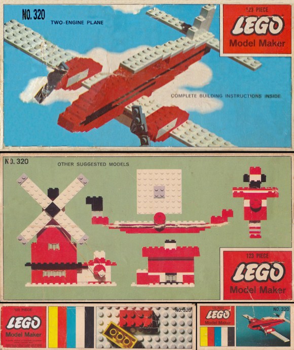Lego Two-Engine Plane