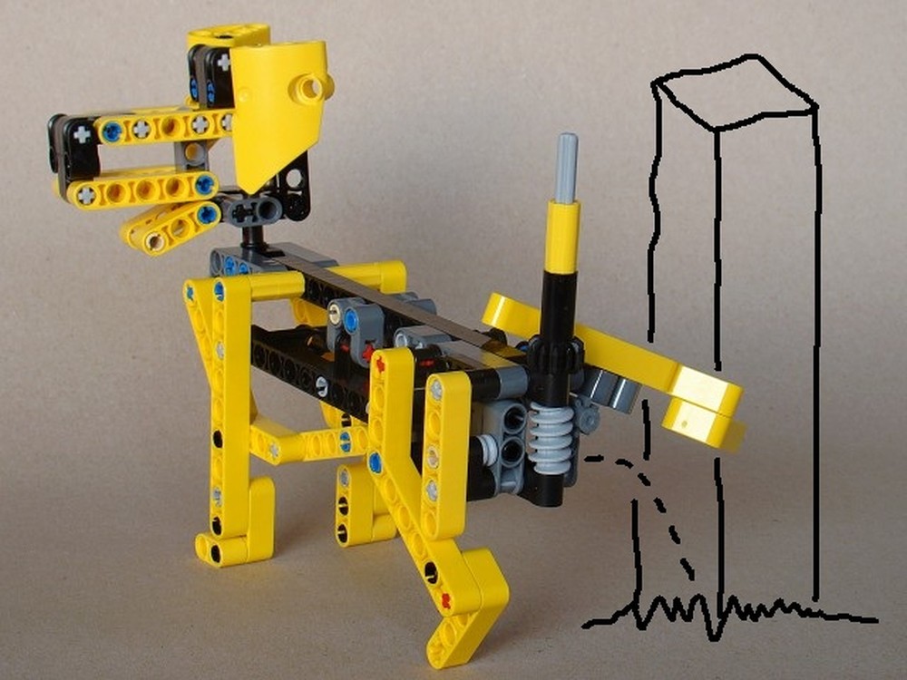 Lego 8067: Weeing Dog