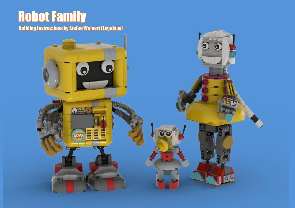 Lego Robot Family