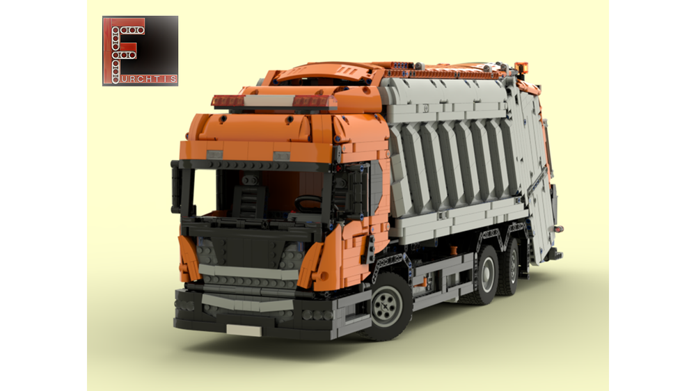 Lego Scania L Garbage Truck