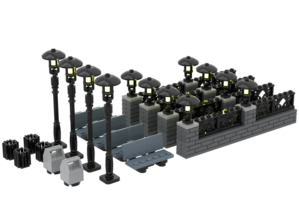 Lego City Accessory Pack #1 "Street Pack"