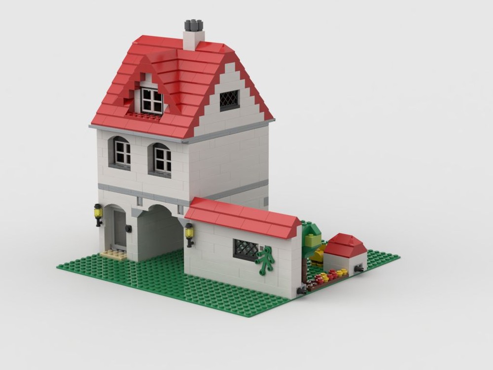 Lego 4956 Modular House With Pass-Through