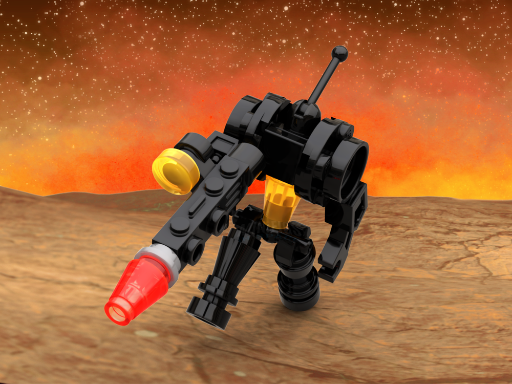 Lego Blacktron Battle Bot