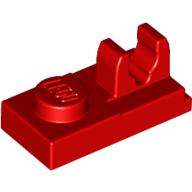 Lego Plate Special 1 x 2 [Top Clip] / Red