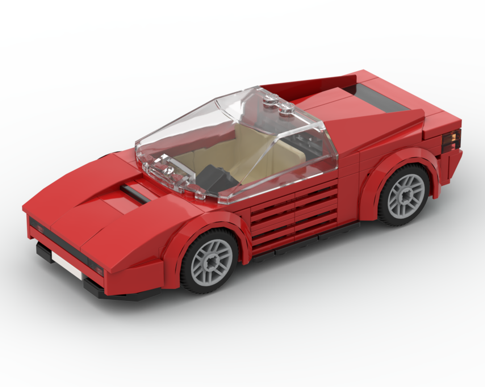 Lego 1984-1991 Testarossa Inspired