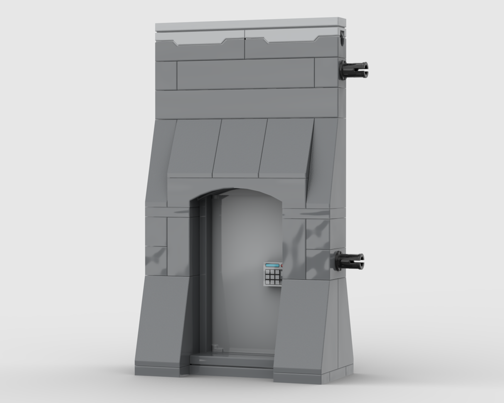 Lego Imperial wall - Door