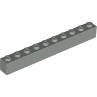 Lego Brick 1 x 10 / Light Gray