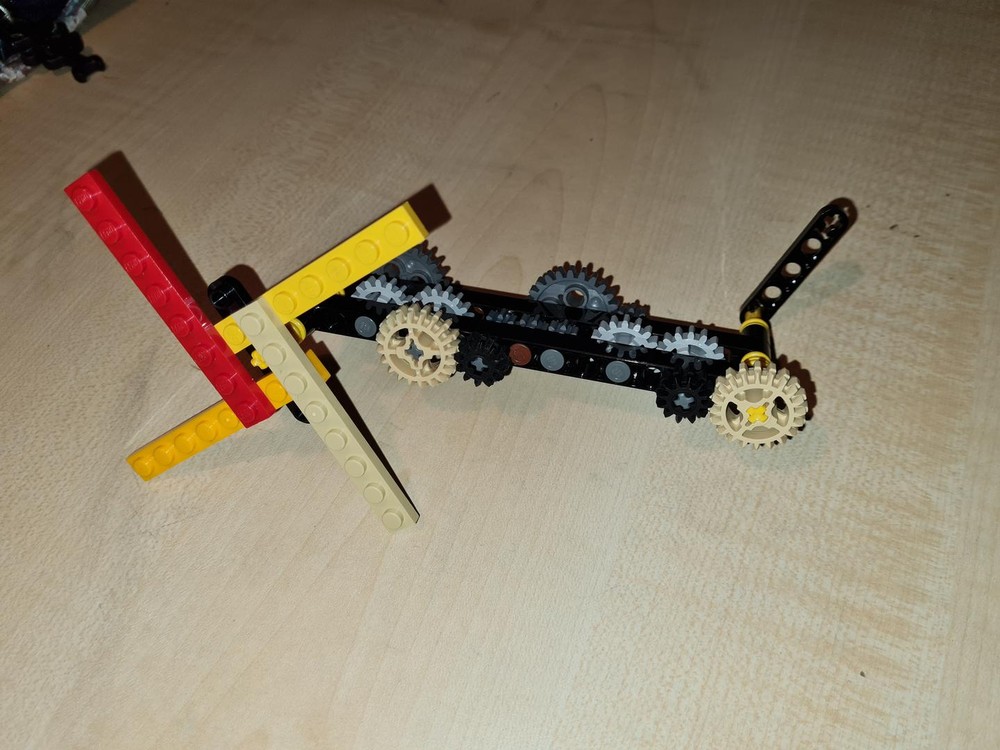 Lego Experimenting with Gears