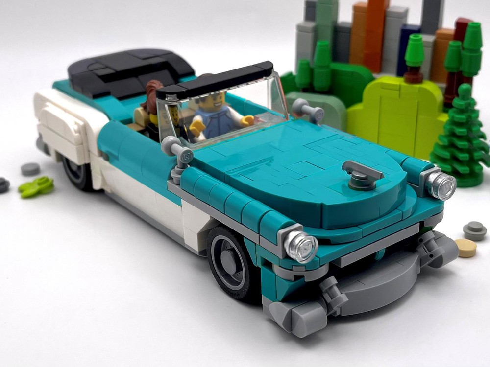 Lego Pentastar Windsor Coupe - Dark Turquoise
