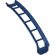 Lego Vehicle Track, Roller Coaster Ramp Large Upper Part, 6 Bricks Elevation / Dark Blue