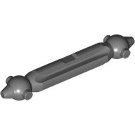 Lego Technic Axle 4L with 2 CV Joints / Dark Bluish Gray