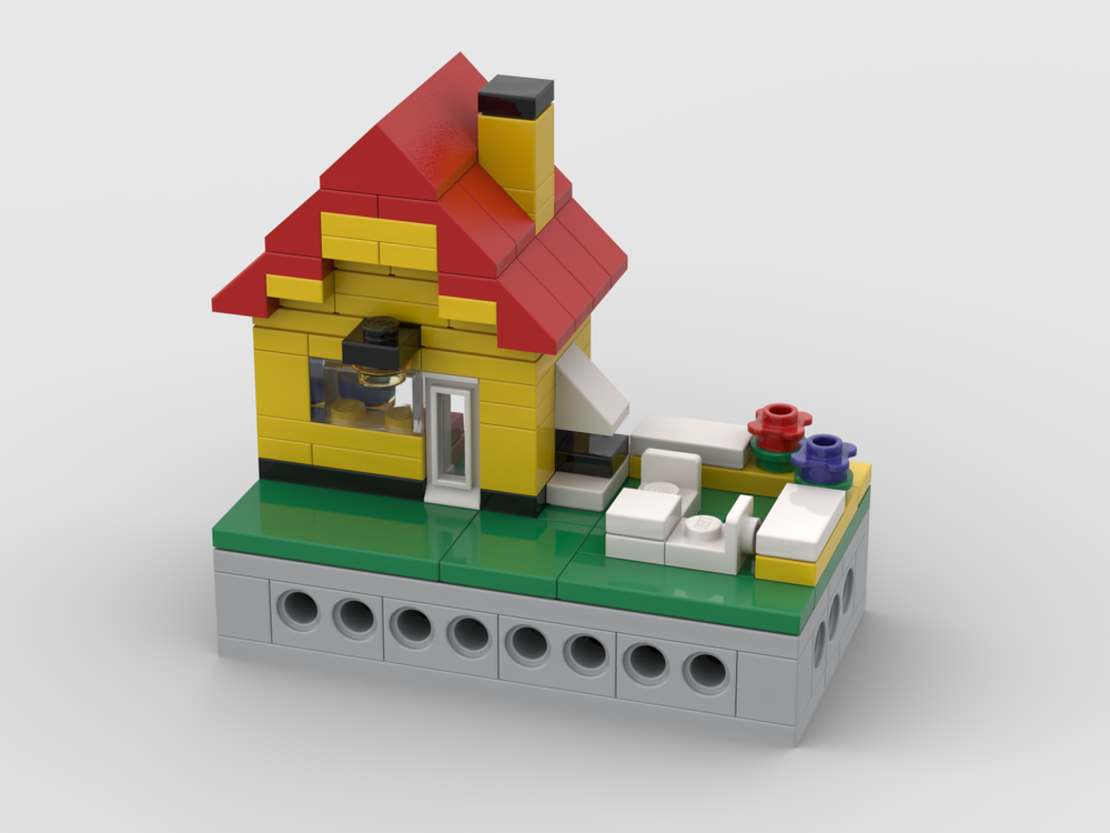 Lego 6360 - Weekend Cottage (microscale version)